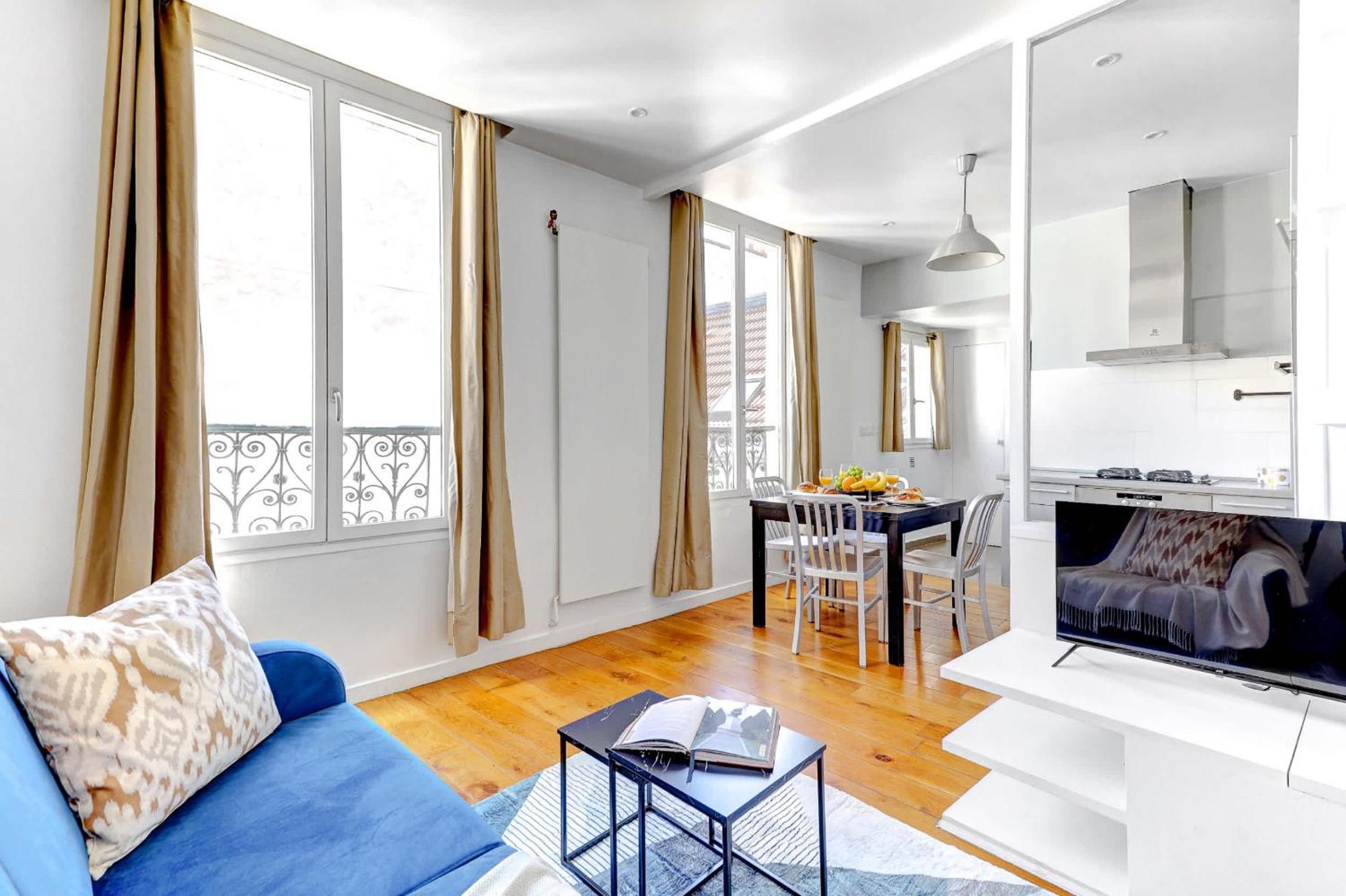 Apartment Bright 1br By Palais Garnier & Champs-elysees