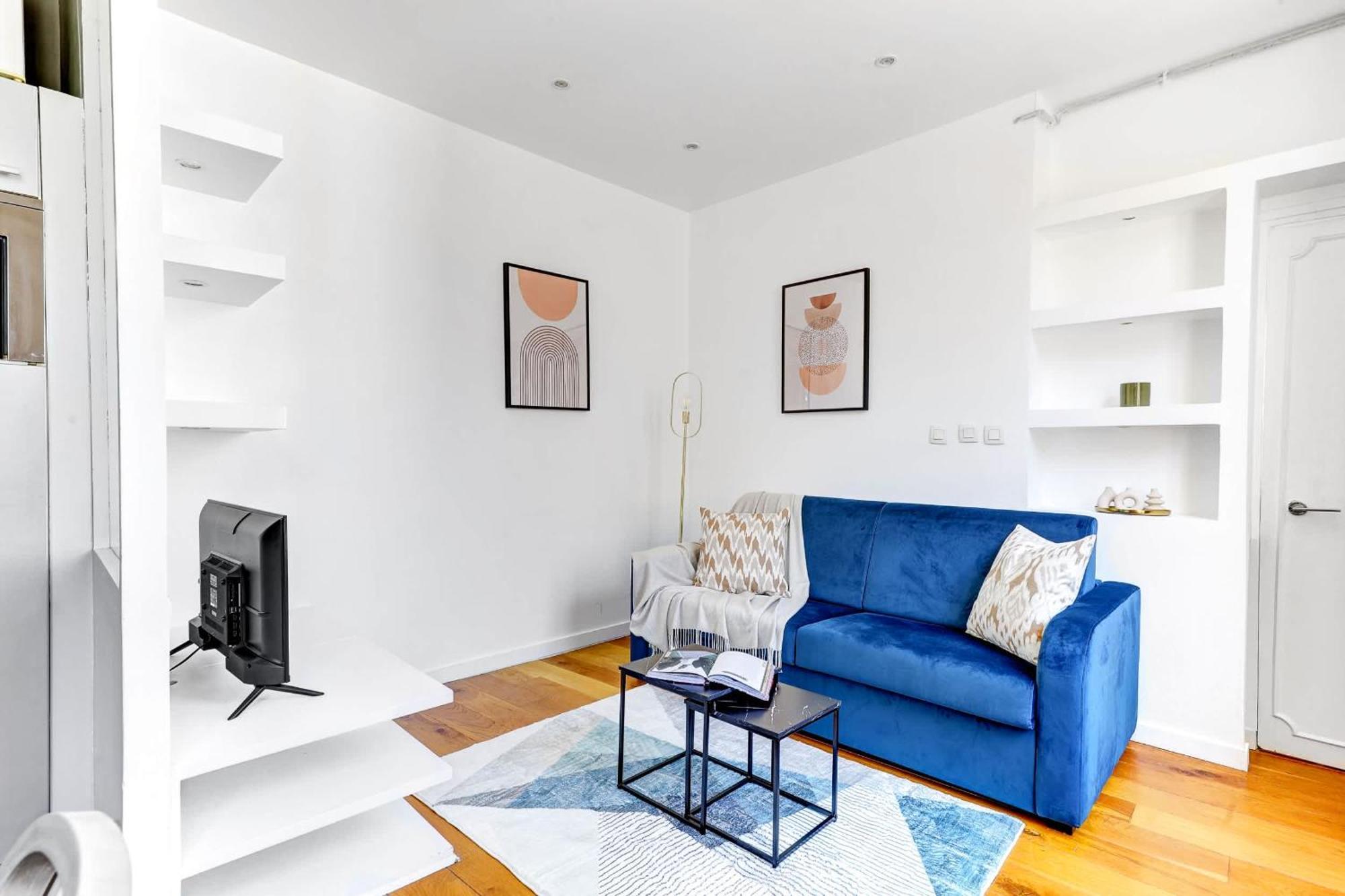 Apartment Bright 1br By Palais Garnier & Champs-elysees *